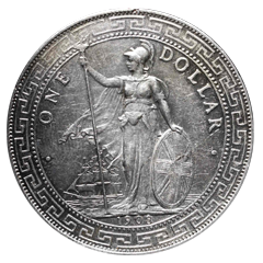 「ブリタニア立像1 ドル銀貨（貿易銀）」とは？